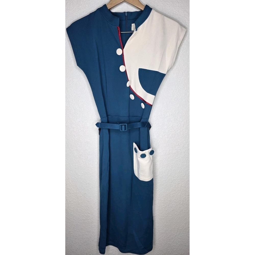 Tatyana Dress Vintage Retro Rockabilly Pinup 1950's Swing Career Woman S Cosplay